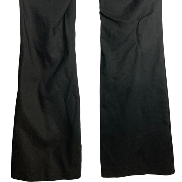 Club Monaco Women’s Black Flare Trouser Pant Size 8 Work Wear Professional - Picture 3 of 11